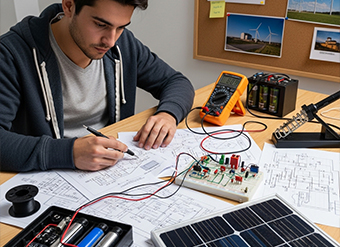 هندسة أنظمة الطاقة الكهربائية المستدامة